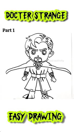Docter strange Drawing 😲😱 #shorts #doctorstrange #drawing