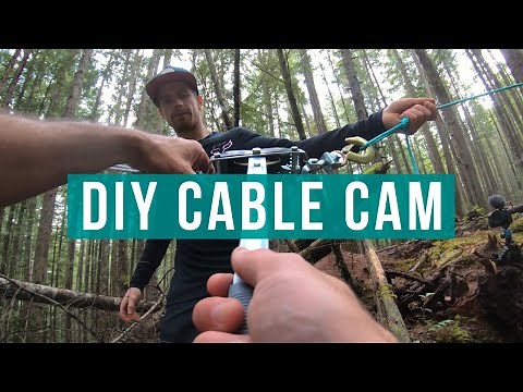 AMAZING DIY Cable Cam for Mountain Bike Films