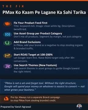 Pmax is not working?? in Google ads