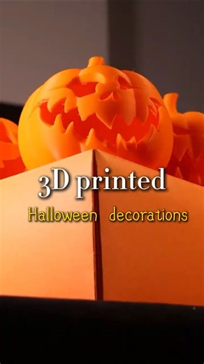 I 3D Printed Spooky Halloween Decorations! #halloween #3dprinting