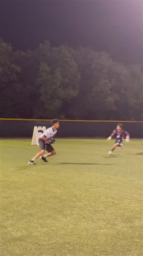 Antonio Zappitelli on Instagram: "I was only playing defense on my fall tackle team, so I played flag to get my offense reps. Football everyday! I was a RB getting touch downs. RB was fun but I’m a WR! #fridaynightlights🏈"