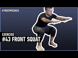 #43 Bodyweight Exercise // Strengthen Your Quads & Glutes with the Front Squat