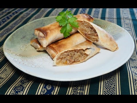 The best ever Oven baked Spring Rolls recipe