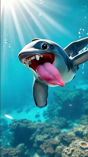 Graceful Baby Dolphin's Playful Swim | Ultra-Realistic Ocean Adventure