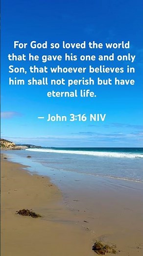 For God So Loved The World | John 3:16