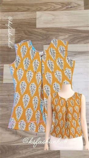 3 easy ✂️ Hacks Women's Summer TOP #viralshorts #shorts #diy #fashion #sewing