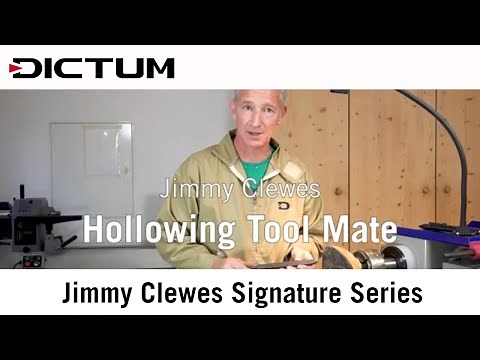 Hollowing tool Mate - ‪@jimmyclewes‬ - DICTUM woodturning workshop