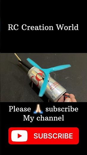Remote Control Helicopter #dcmotor #helicopter #cocacola #drone #project #toys #diy #remote #rc