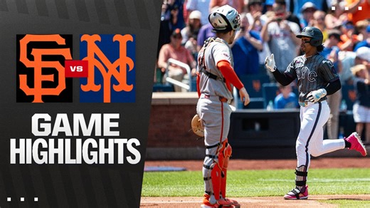 Giants vs. Mets Highlights