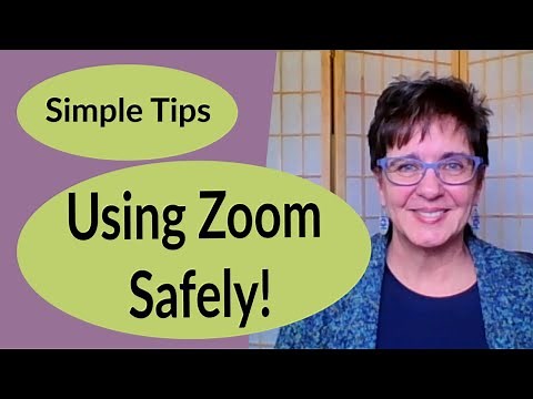 How to Use Zoom Safely - Simple Zoom Tips