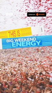 This is JADE's Big Weekend energy. Watch live on BBC iPlayer. | BBC Radio 1