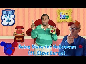 Blue’s Clues 25th Anniversary Costume (ft. Steve Burns)