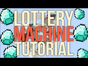 Minecraft Lottery Machine Tutorial - Redstone Gambling Device