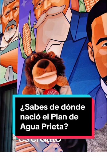¿Sabes de dónde nació el Plan de Agua Prieta? La respuesta te sorprenderá . . . . . . #historiademéxico #plandeaguaprieta #revoluciónmexicana #sanjosédegracia #MuralHistórico