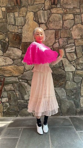 Lace Shawl Knit in Dream Yarn