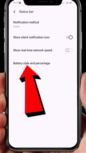 Battery Style Change Kaise Kare | How to change battery icon in vivo | Battery Style #shorts