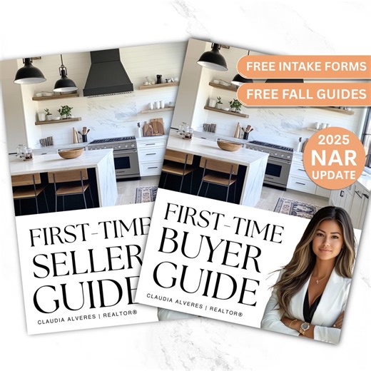 Editable Real Estate Buyer and Seller Guide Templates for Realtors With Intake Forms Free Fall Guide Bundle Digital Client Onboarding Tool - Etsy