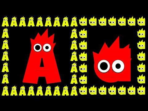 A–Z Alphabet Song for Kids | Uppercase & Lowercase Letters | Fun ABC Learning | Sprunki + Lore ABC