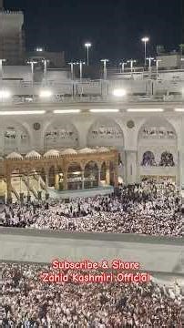 Mashallah beautiful glimpses of khana kaba with heart touching Waqia #kaba #makkah #mekahmadinah