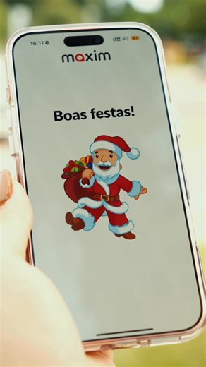 Rafaela Martins 🫶 on Instagram: "Já pensou pedir um carro e ganhar a corrida de graça? 😱 Neste Natal, isso pode acontecer na Maxim. Pediu uma corrida nos dias 25 e 26 de dezembro e o carro chegou adesivado de Natal? 🎄🚕 Então a corrida é por conta da Maxim. E tem mais: novos usuários que usarem o cupom RAFAA ganham 10% de desconto na corrida. É só ativar direto no app. Mais economia, praticidade e zero estresse para o fim de ano. Pediu Maxim? Fique atento ao carro e aproveite 💛 @maximviagens