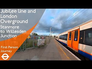 London Underground & London Overground First Person Journey - Stanmore to Willesden Junction
