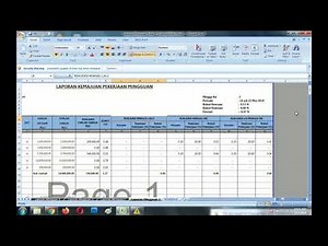 Full Cara Membuat Laporan Kemajuan Pekerjaan Mingguan (Progress Report) Proyek.