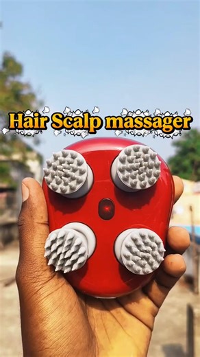 Scalp Massager Review 💆‍♂️ Stress Relief Gadget | Worth Buying? | Ansari Viewers #shorts