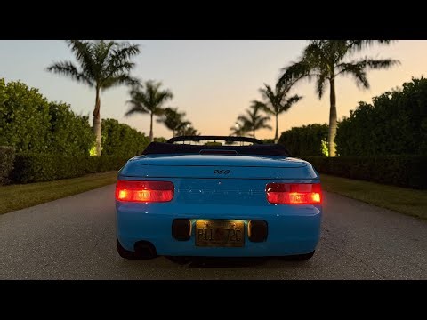 1 of 2 Riviera Blue Exterior, Midnight Blue Interior - VERY RARE 1994 PORSCHE 968