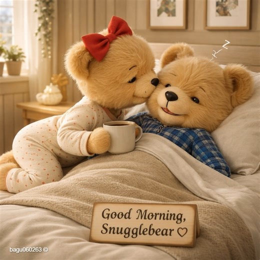 Barbara Gunia on Instagram: "09.02.2026 Good Morning Snugglebear 😍"
