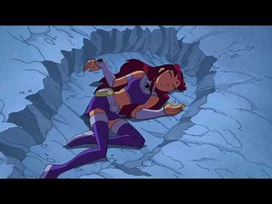 Teen Titans Raven and Starfire Female Action Scenes Part 17