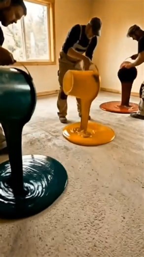 Piso Epóxi Reggae 🤯 Transformação Insana de Resina Epóxi | Epoxy Floor Transformation 🔥