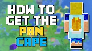 Minecraft - How To Get & Equip The Pan Cape!  (Java/Bedrock)