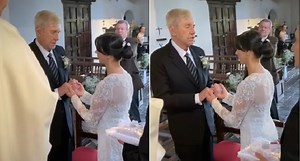 Con quién se casó el actor Julio César Luna a los 77 años; la conoció en Caracol