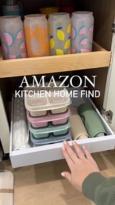 127K views · 233 reactions | favorite amazon home find of the week ✨ upgrading and organizing the kitchen in less than five minutes. comment “kitchen” for a link to this slide out cabinet drawer and my kitchen must haves! lots different color options #amazonfinds #amazon #amazongadgets #kitchen #homeinspo #amazonmusthaves #kitchenorganization | Carissacleansitall | Facebook