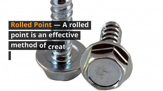Screw Points: A Guide To Their Versatile Functionality | Assembly Fasteners, Inc.