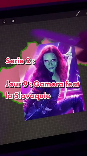 J.9 Gamora feat la Slovaquie🇸🇰 #foryou #pourtoi #fyp #slovaquie #slovakia #gamora #guardiansofthegalaxy #marvel #marveluniverse #mcu #europe #french