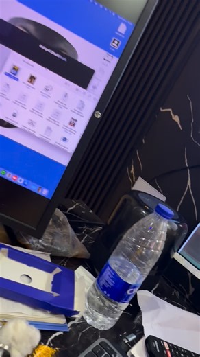 Daniel Okechukwu on Instagram: "Okay i am now ready to work. My 4 monitor setup is done and dusted. Lets get back to make video tutorials #dannyokec"