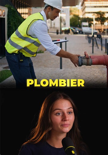 Le métier du jour : Plombier 👨‍🔧 #etudiant #études #metier #salaire #plombier