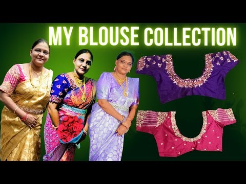 MyBlouse collection|| computer work blouses|| Maggam work blouses collection||