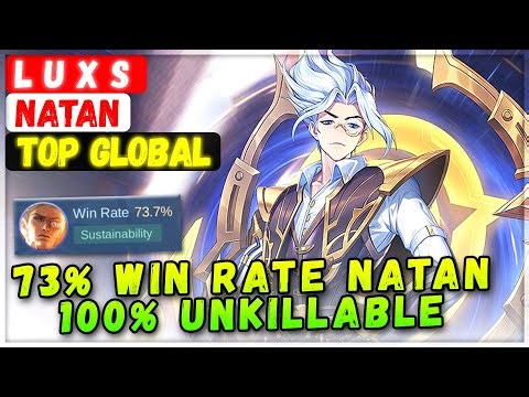 73% Win Rate Natan 100% Unkillable [ Top Global Natan ] L U X S - Mobile Legends Emblem And Build