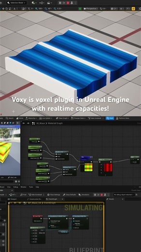 Isn't that cool you can generate voxels out of your runtime textures with #Voxy?#voxel #gamedev #ue5