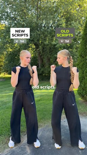 Ava | Content Marketing | Social Media Management on Instagram: "Old Scripts vs. New Scripts Want a list of storytelling structures you can use to write the new version of scripts? Comment “SCRIPT” and I will send it over!"
