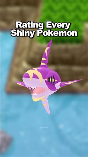 SHINY Sharpedo Rating Every Shiny Pokemon #pokemon #shinypokemon