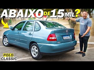 UM SEDAN BARATO e ACESSÍVEL A TODOS OS BOLSOS?😱 Volkswagen Polo Classic