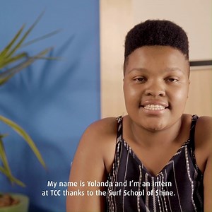 Meet Yolanda. We’re very proud of her for bringing out her bright by pursuing her dream at TCC as an Intern. Go to https://bit.ly/2WfV8d3 to watch the full interview and find out how Surf helped to make her goals come true. | Surf Laundry SA