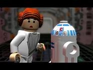 LEGO Star Wars- The Complete Saga Walkthrough Part 14 - Secret Plans (Episode IV)