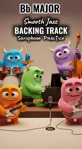 Smooth Jazz Backing Track in Bb Major | Lofi Jazz Loop Play Along | Sax Practice (G Alto, C Tenor)