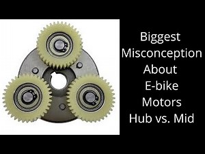 Biggest Misconception about how E-bike motors work; Hub vs Mid