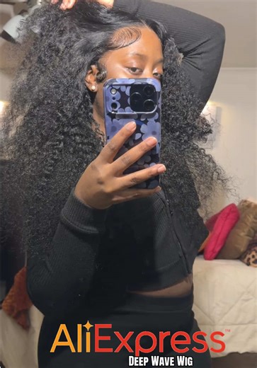 If you been looking for a sign… this is it 🤎✨ deep wave, very FULLL and giving scalp. Don’t walk, RUN 🏃🏽‍♀️🔥 Link in my Bio 🔗 ‼️💕 #wiginfluencer #contentcreator #fypシ゚viral @AliExpress