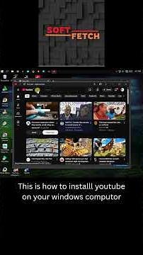 The Easiest Way To Install YouTube On ANY Computer (2026) #techtutorial #windows10 #windows11